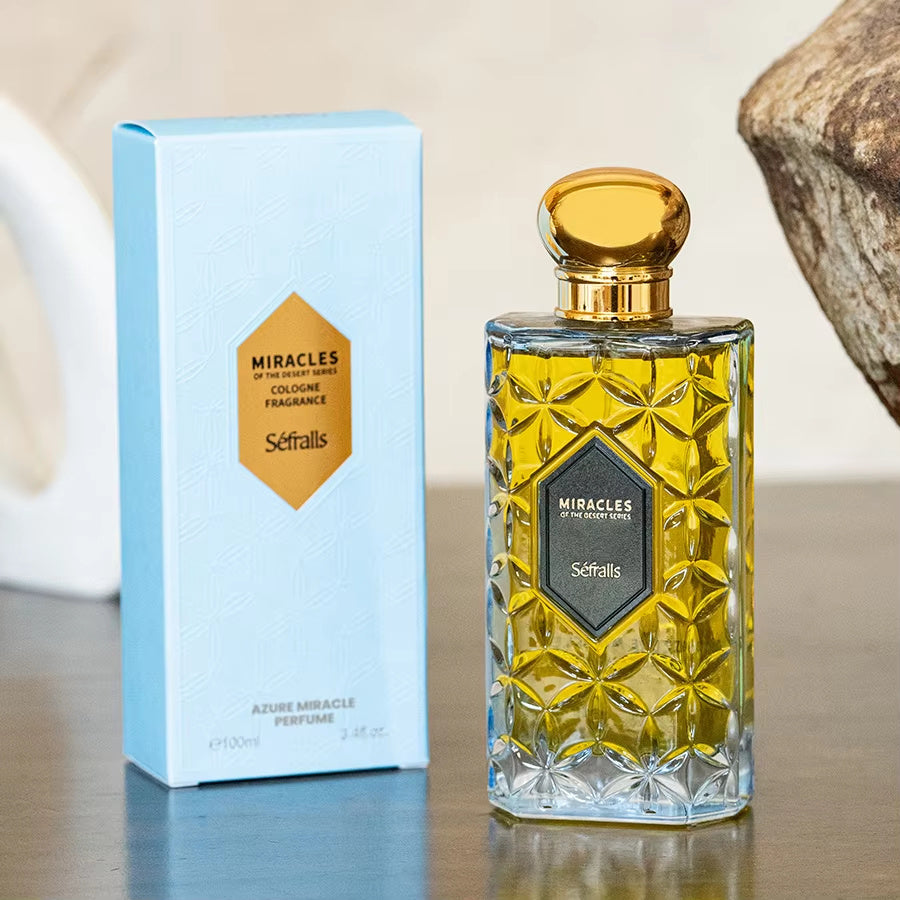 Parfum Sefralls Azure Miracle Cologne Parfum Polyvalent Et Durable Frais Romantique Parfums De Luxe Parfum Vibrant