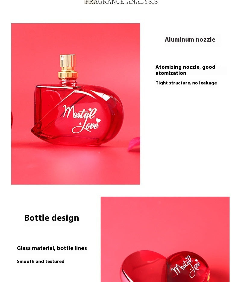 Parfum d'amour pour femme Parfum léger longue durée